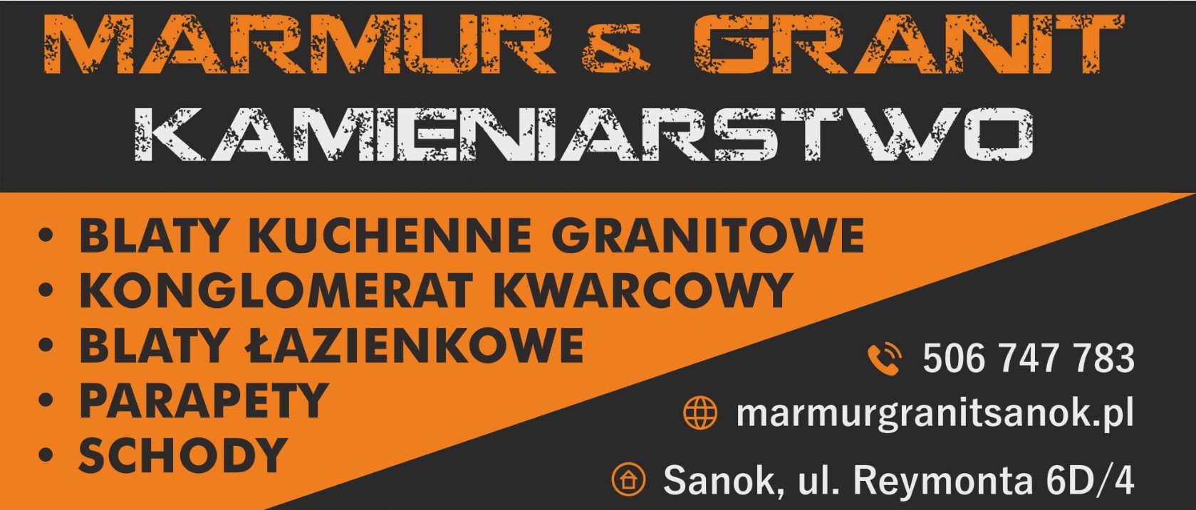MARMUR & GRANIT KAMIENIARSTWO - marmur SANOK kamieniarstwo SANOK